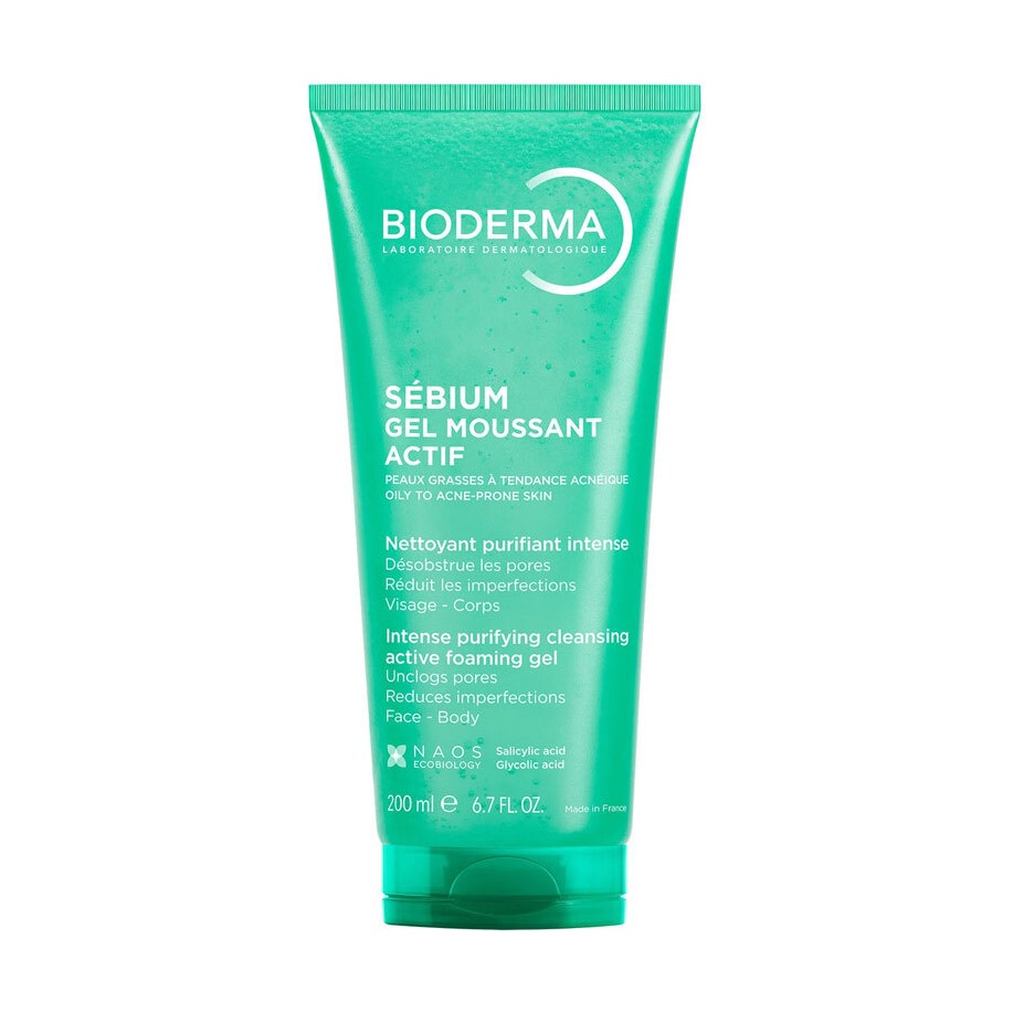 Bioderma Sebium Foaming Gel Actif 200 ml Bioderma Sebium Foaming Gel Actif 200 ml