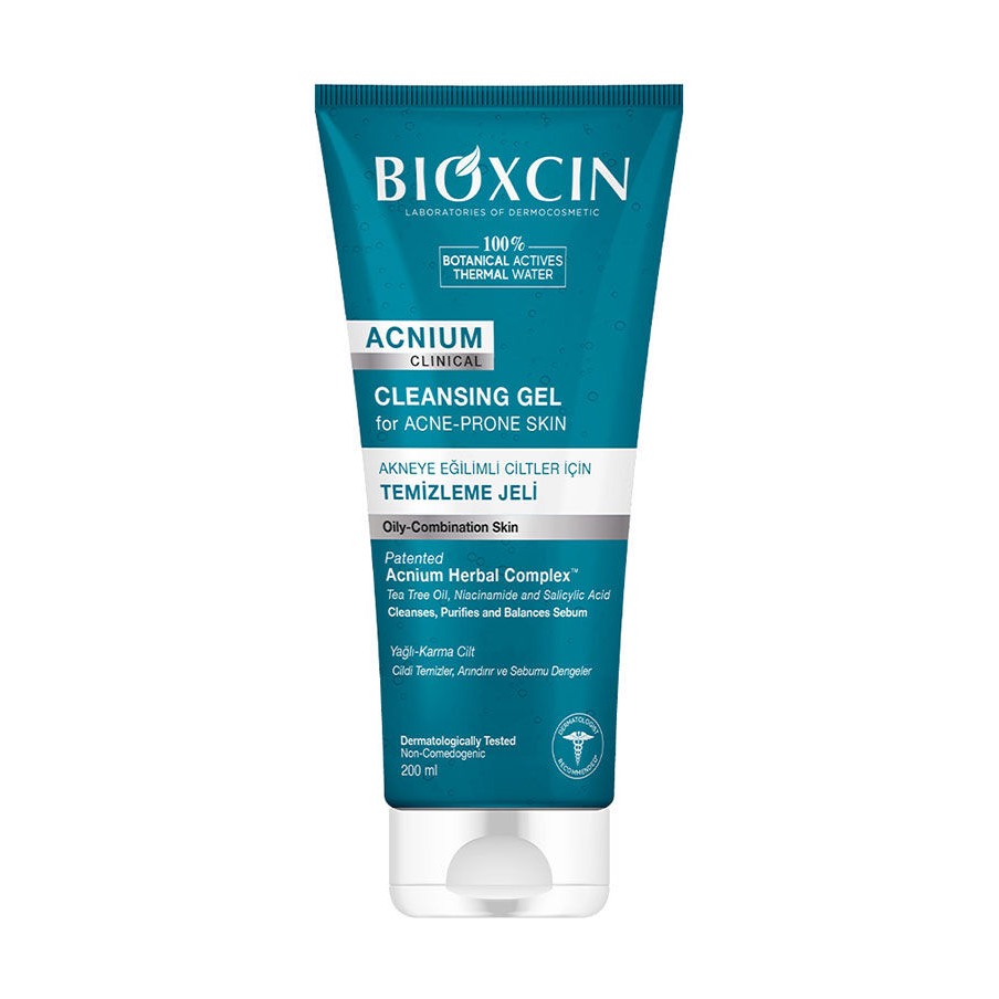 Bioxcin Acnium Akneye Eğilimli Ciltler İçin Temizleme Jeli 200 ml Bioxcin Acnium Akneye Eğilimli Ciltler İçin Temizleme Jeli 200 ml