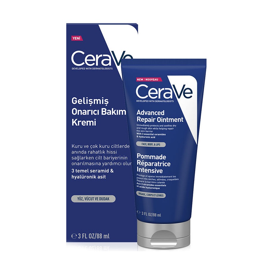 Cerave Gelişmiş Onarıcı Bakım Kremi 88 ml Cerave Gelişmiş Onarıcı Bakım Kremi 88 ml