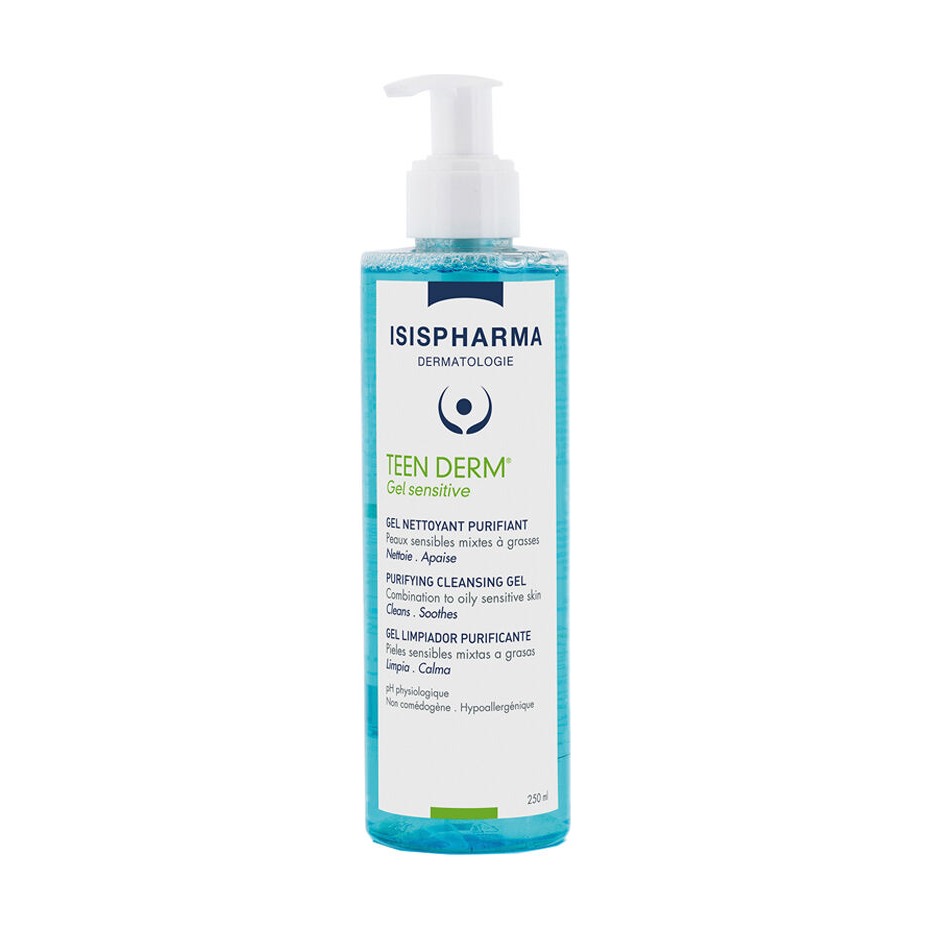 Isıs Pharma Teen Derm Gel Sensitive Cleansing Gel 250ml Isıs Pharma Teen Derm Gel Sensitive Cleansing Gel 250ml