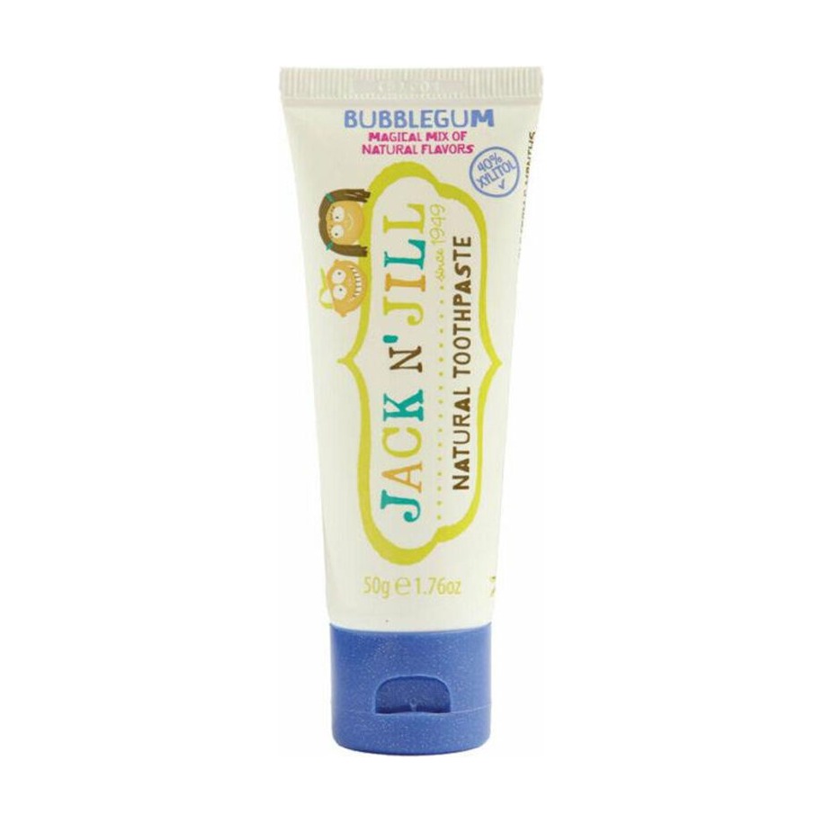 Jack N'Jill Doğal Sertifikalı Sakız Aromalı Diş Macunu 50 gr Jack N'Jill Doğal Sertifikalı Sakız Aromalı Diş Macunu 50 gr