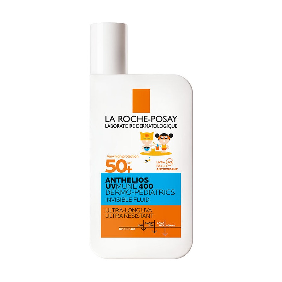 La Roche Posay Anthelios Dermo Pediatric Invisible Fluid SPF50+ Çok Hassas Ciltler Ve Çocuklar İçin Yüz Güneş Kremi 50 ml La Roche Posay Anthelios Dermo Pediatric Invisible Fluid SPF50+ Çok Hassas Ciltler Ve Çocuklar İçin Yüz Güneş Kremi 50 ml