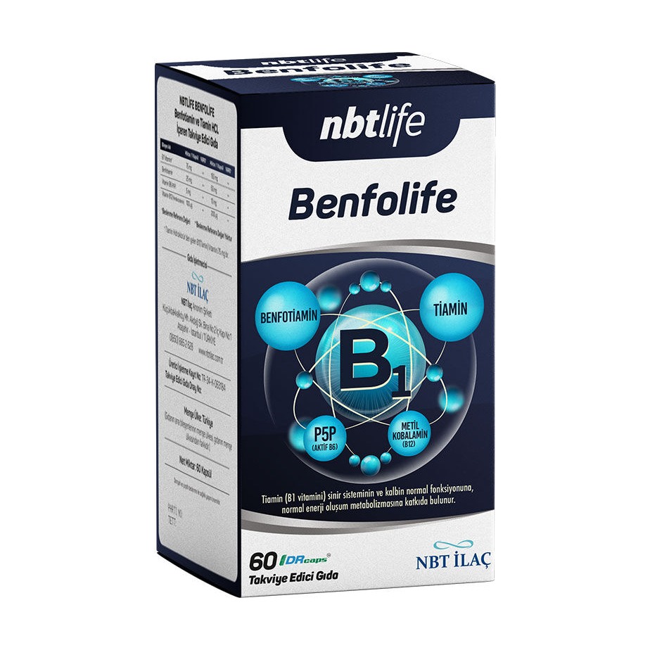 Nbt Life Benfolife 60 Kapsül Nbt Life Benfolife 60 Kapsül