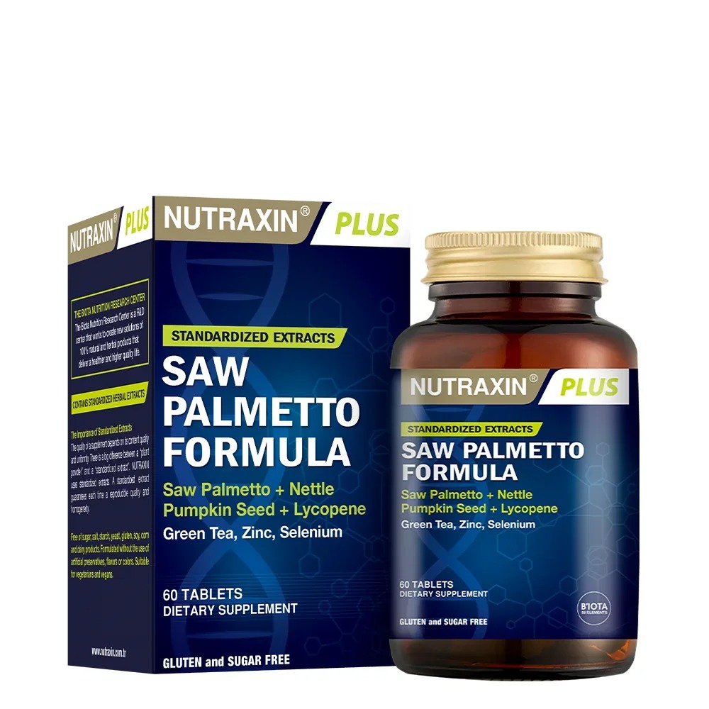 Nutraxin Plus Saw Palmetto Formula 60 Tablet Nutraxin Plus Saw Palmetto Formula 60 Tablet