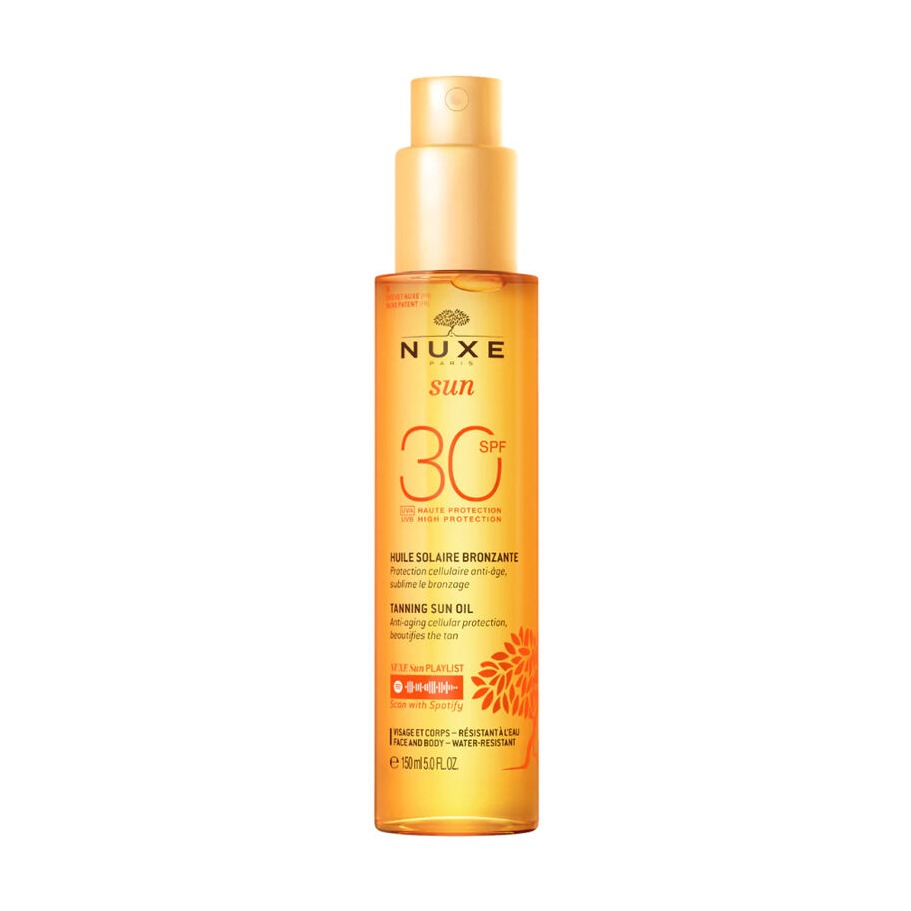 Nuxe Huile Solaire Bronzlaştırıcı Yüz ve Vücut Yağı SPF30 150 ml Nuxe Huile Solaire Bronzlaştırıcı Yüz ve Vücut Yağı SPF30 150 ml