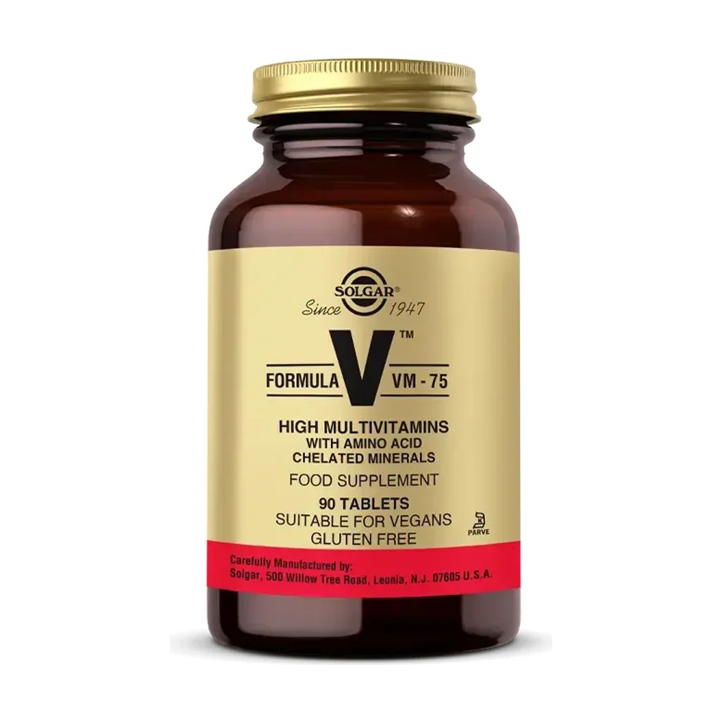 Solgar VM 75 Multivitamin 90 Tablet Solgar VM 75 Multivitamin 90 Tablet