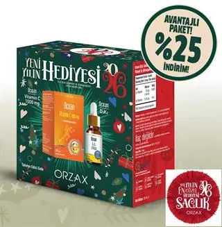 850077028717 Ocean Yılbaşı Seti - Vitamin C 1000 30 Tablet + D3K2 Damla 20 ml - Görsel 1