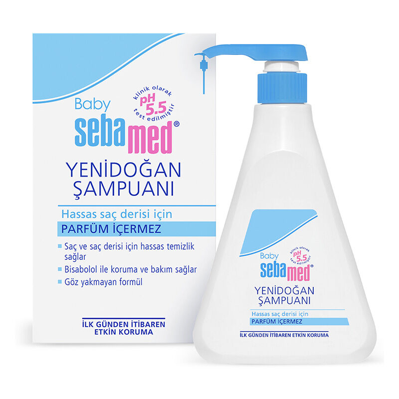 4103040016362.jpg Sebamed Baby Yenidoğan Şampuanı 500 ml - Görsel 1