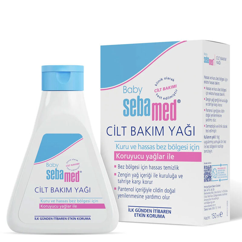 4103040114686.jpg Sebamed Bebek Yağı 150 ml - Görsel 1