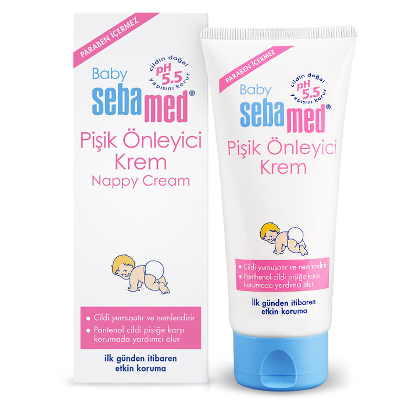 4103040171313.jpg Sebamed Bebe Bez Bölgesi Bakım Kremi 100 ml - Görsel 1