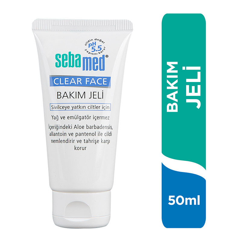 4103040907806.jpg Sebamed Clear Face Bakım Jeli 50 ml - Görsel 1