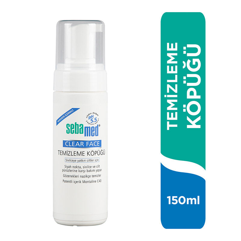 4103040907820.jpg Sebamed Clear Face Yüz Temizleme Köpüğü 150ml - Görsel 1