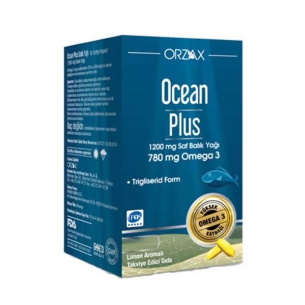 Orzax Ocean Plus 1200 Mg 30 Kapsül