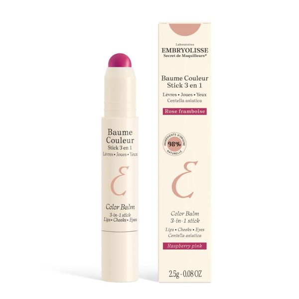 Embryolisse Color Balm 3'ü 1 Arada Stick Dudak Balsamı - Pink Raspberry 2.5 gr