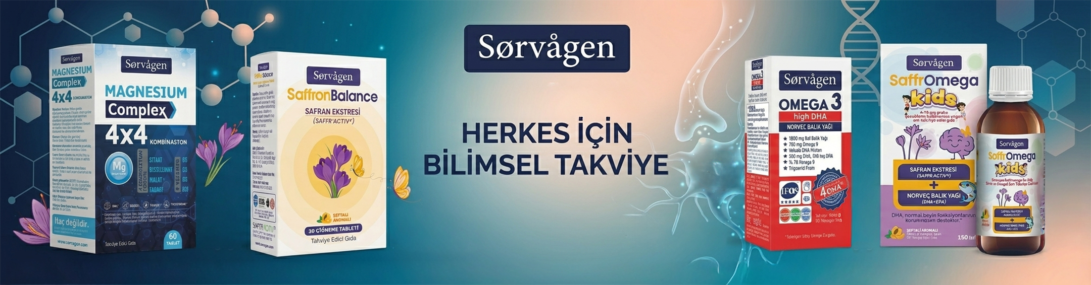 Sorvagen Kids Sitikolin DHA Omega 3 ve B12 Takviye Edici Gıda 150 ml