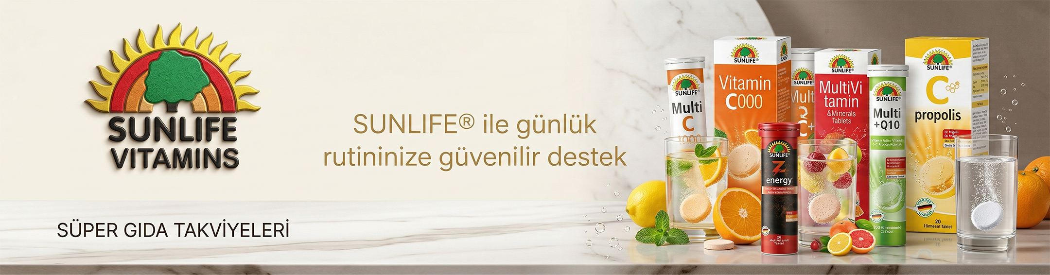 Sunlife Multi Vitamin Destek Seti