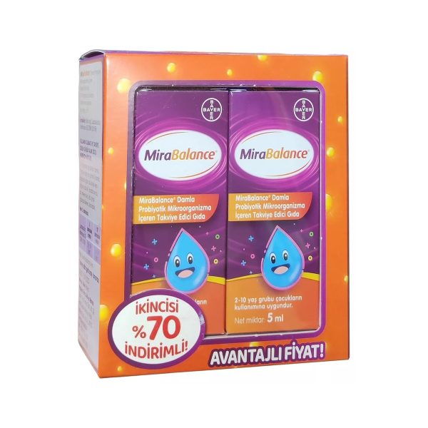 Mirabalance Probiyotik Damla 5 ml - 2.si %70 İndirimli