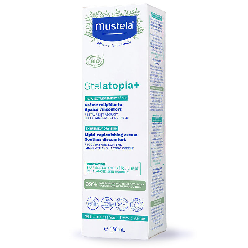 3504105039851 Mustela Stelatopia Cream 150 ml - Görsel 1