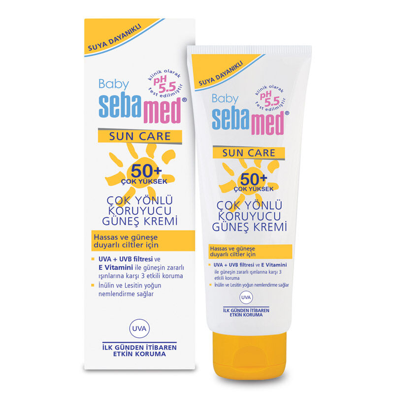 4103040898715 Sebamed Bebek Güneş Kremi SPF 50 75 ml - Görsel 1
