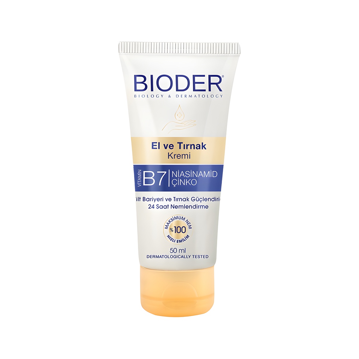 Bioder El ve Tirnak Kremi 50 ml - 30'lu