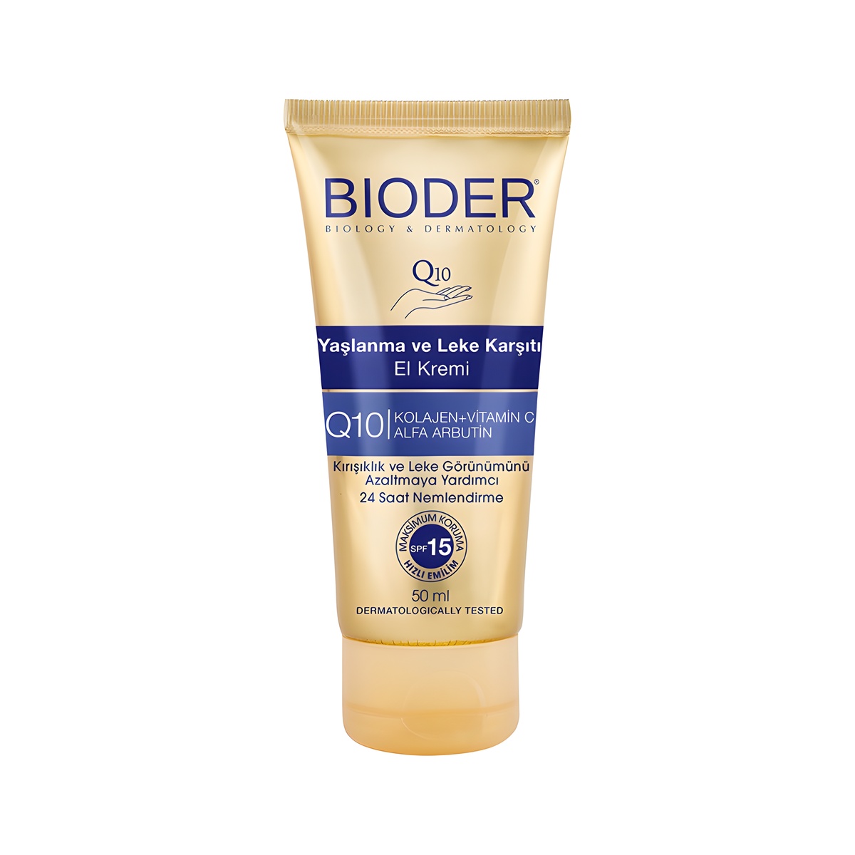 Bioder Yaşlanma Karşıtı Leke ve El Kremi 50 ml - 30'lu