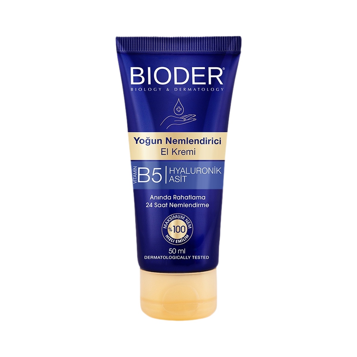 Bioder Yoğun Nemlendiricili El Kremi 50 ml - 30'lu
