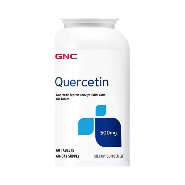 GNC Quercetin 500 mg Supplement, 60 Tablet