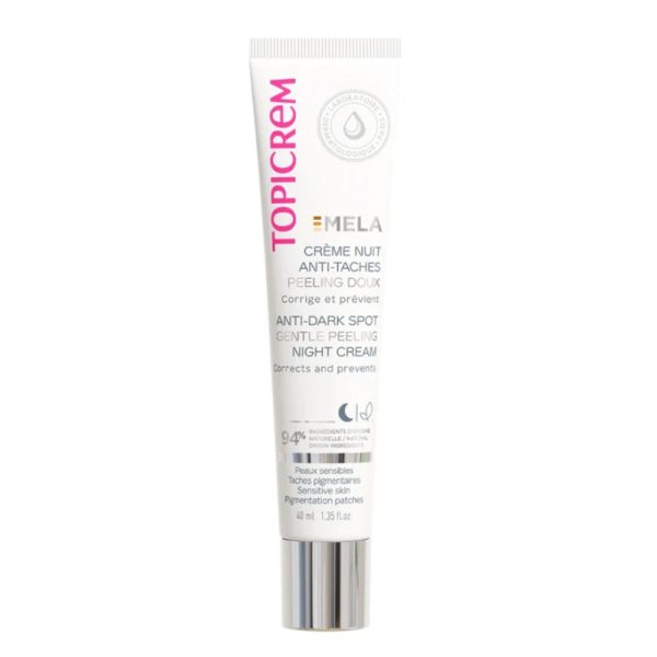 Topicrem Mela Gentle Peeling Night Cream 40 ml