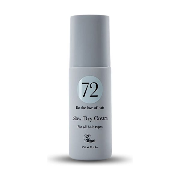 72 Hair Blow Dry Cream Isı Koruyucu Besleyici Saç Kremi 150 ml