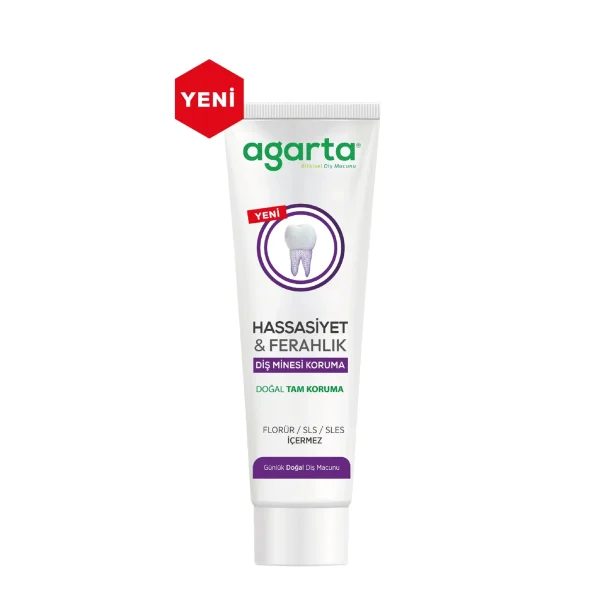 Agarta Doğal Hassasiyet ve Ferahlık Diş Macunu 90 ml
