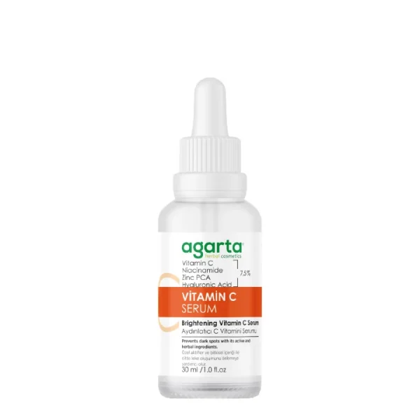 Agarta Koyu Leke Karşıtı Aydınlatıcı C Vitamin Serum 30 ml