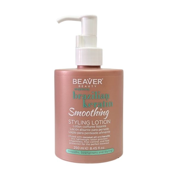 Beaver Brazilian Keratin Smoothing Styling Lotion 250 ml