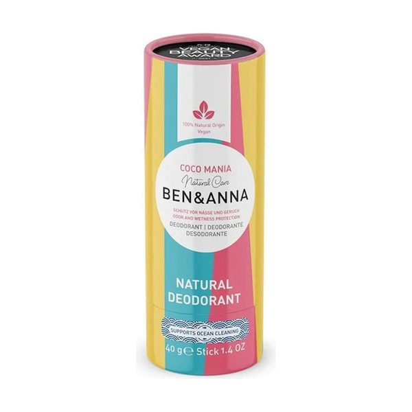 Ben & Anna Natural Deostick Coco Mania 40 gr