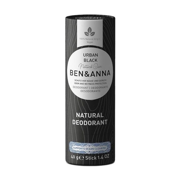 Ben & Anna Natural Deostick Urban Black 40 gr