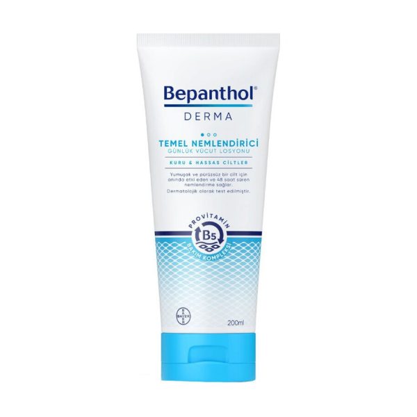Bepanthol Derma Temel Nemlendirici Vücut Losyonu 200 ml