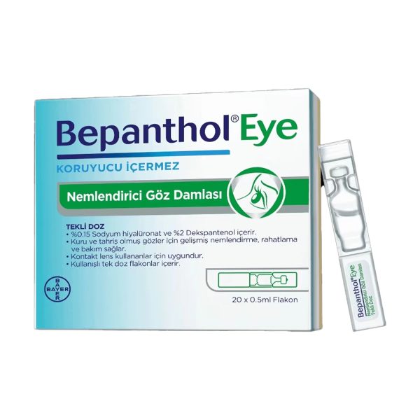 Bepanthol Eye Göz Damlası 0,5 ml 20 Flakon