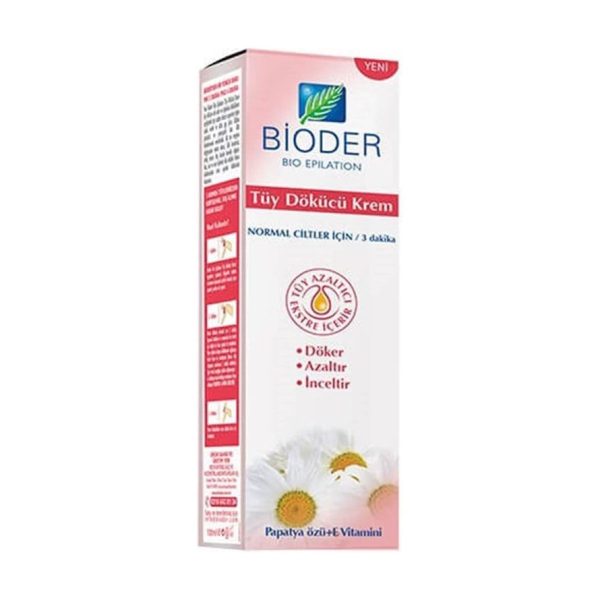 Bioder Normal Ciltler İçin Tüy Dökücü Krem 100 ml
