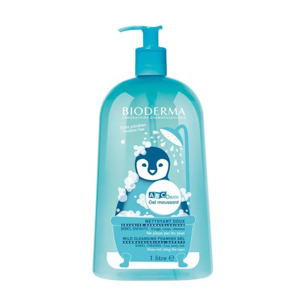 Bioderma ABCDerm Foaming Cleanser 1 lt