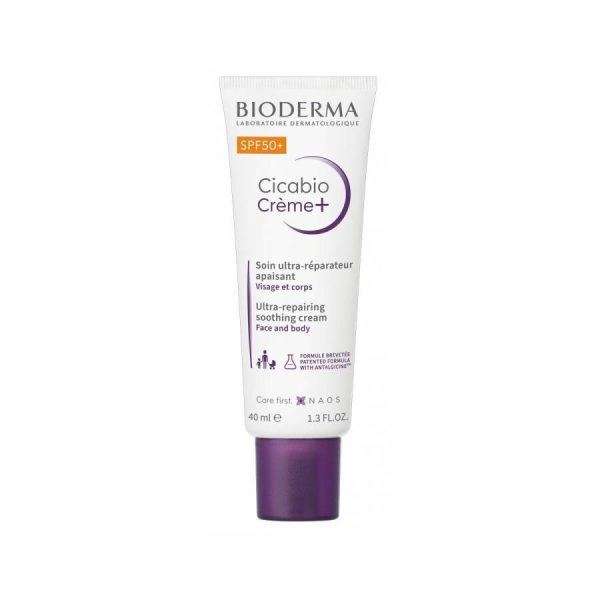 Bioderma Cicabio Creme SPF50+ 40 ml