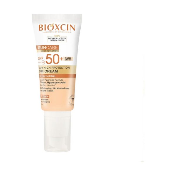 Bioxcin Sun Care Kuru Ciltler için Güneş Kremi SPF 50+ 50 ml - Renkli