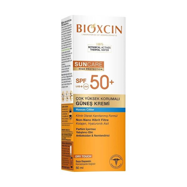 Bioxcin Suncare Spf50+ Hassas Cilt Güneş Kremi 50 ml