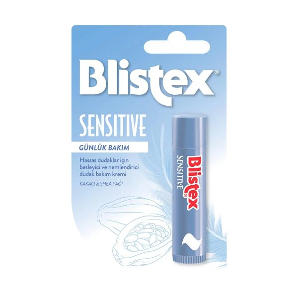 Blistex Sensitive Hassas Dudaklar İçin Besleyici ve Nemlendirici Dudak Bakım Kremi 4.25 gr- Eski Ambalaj