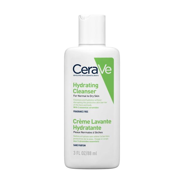 Cerave Hydrating Cleanser Normal ve Kuruya Dönük Ciltler İçin Nemlendiren Temizleyici 88 ml