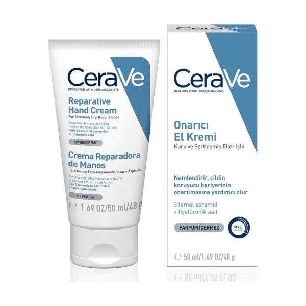 Cerave Reparative Hand Cream Kuru & Sertleşmiş Eller İçin 50 ml