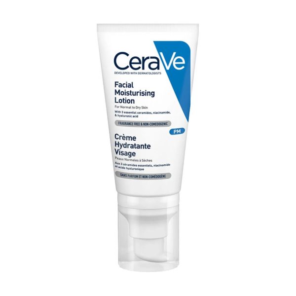 Cerave Yüz Nemlendirici Normal & Kuruya Dönük Ciltler için Krem 52 ml
