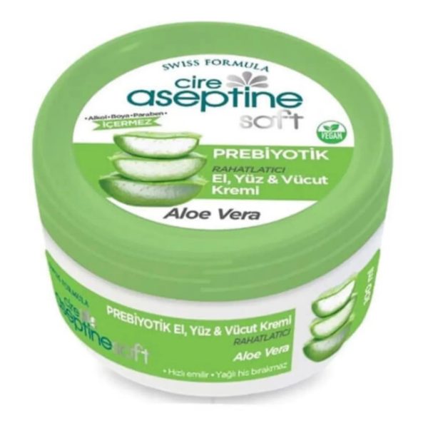 Cire Aseptine Aloe Vera Özlü Prebiyotik Krem 100 ml