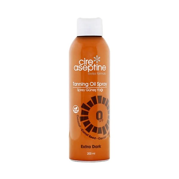 Cire Aseptine Extra Koyu Güneş Yağı Spreyi SPF0 200 ml