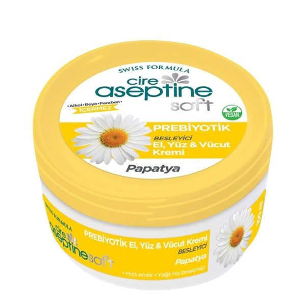 Cire Aseptine Soft Papatya Özlü Prebiyotik Krem 100 ml