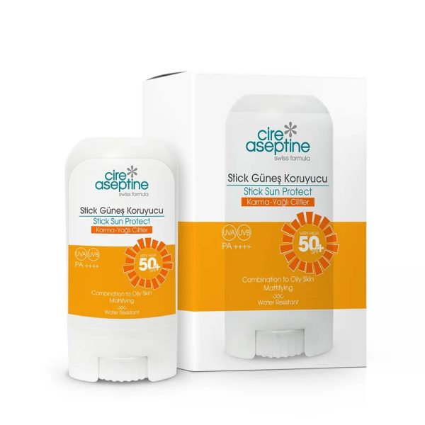 Cire Aseptine Stick Güneş Koruyucu Karma ve Yağlı Ciltler SPF50 17 gr