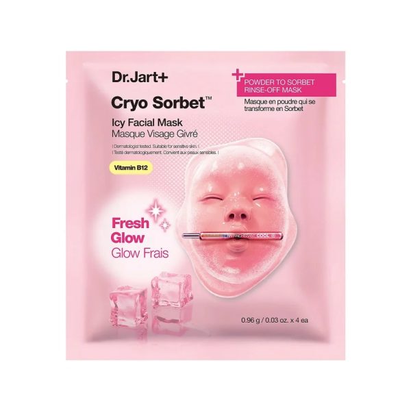 Dr. Jart+ Cryo Sorbet Icy Facial Mask 4'lü